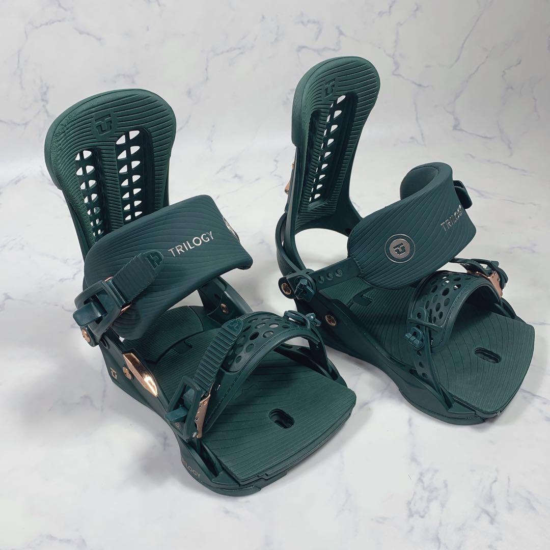 【美品】UNION BINDING TRILOGY GREEN