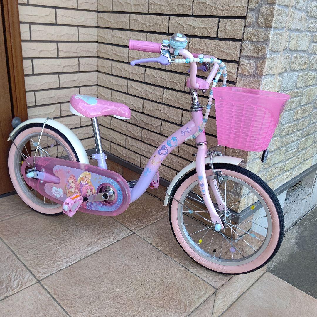 キッズ自転車プリンセス 16インチ ヘルメット