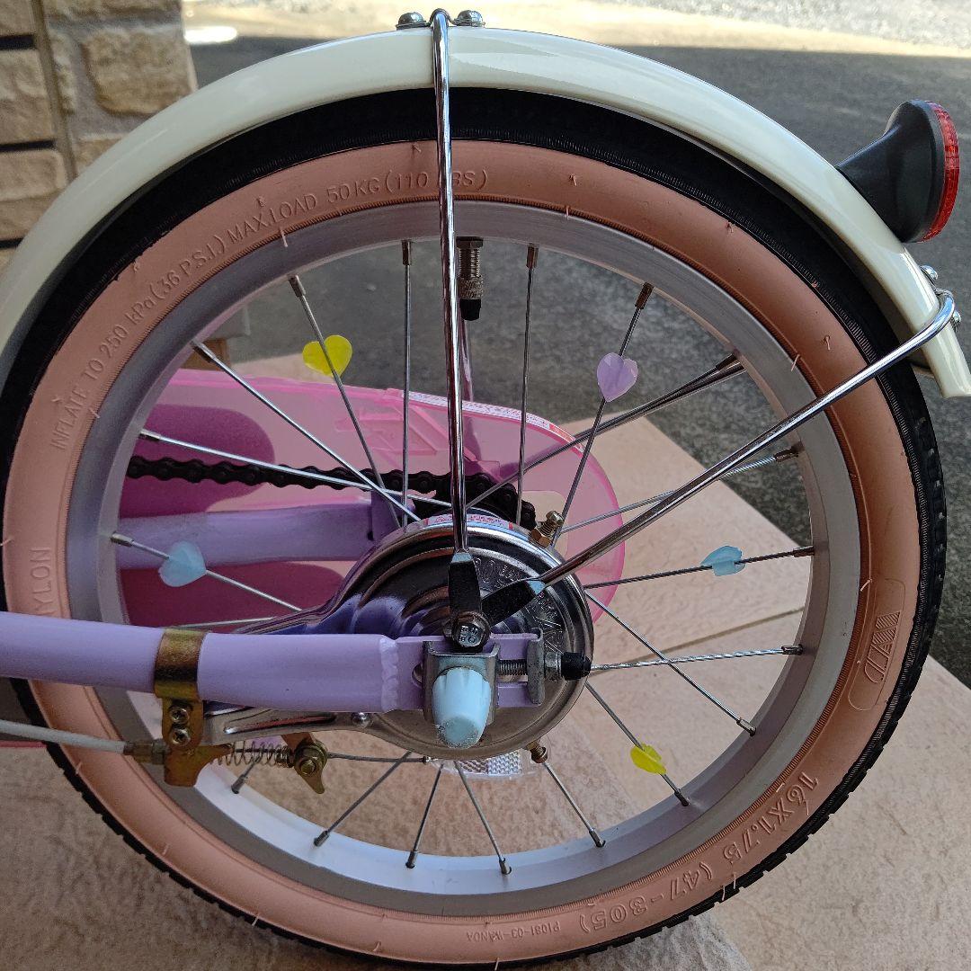 キッズ自転車プリンセス 16インチ ヘルメット