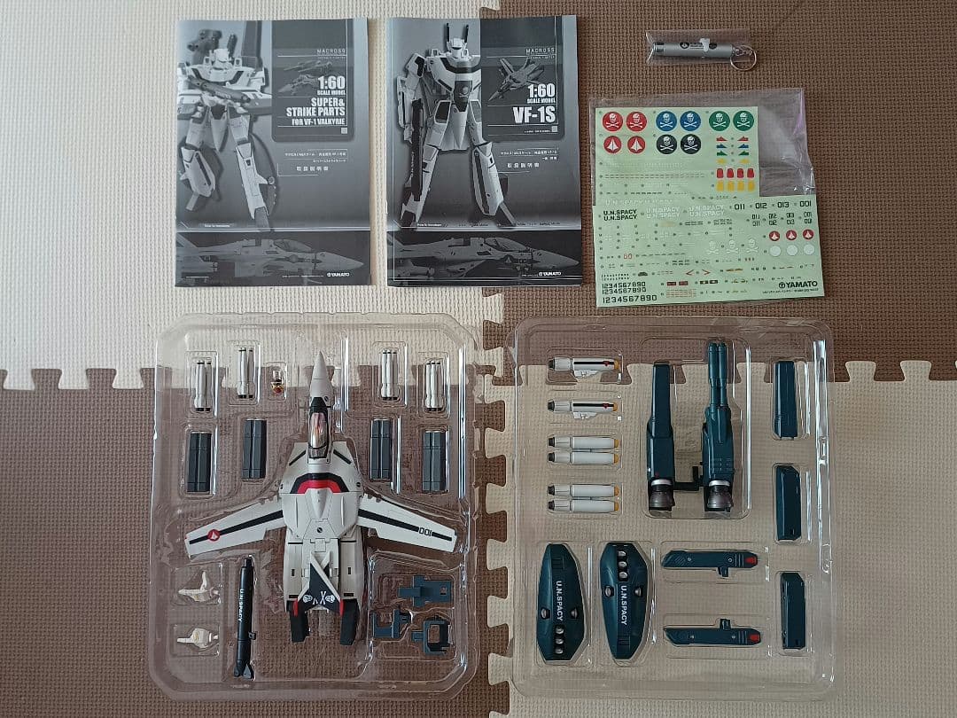 【中古】1/60マクロスVF-1S一条輝withスーパー&ストライクパーツプラス
