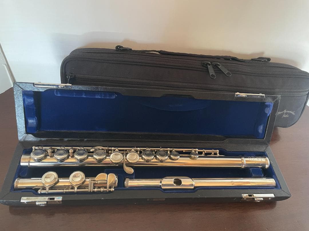 ムラマツ フルート 頭部管銀製モデル Ｅメカドーナツ付き！