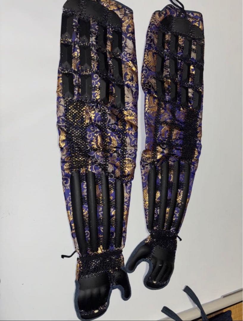 エリサ‼️美品！現代等身大甲冑　橙糸威黒桶胴具足