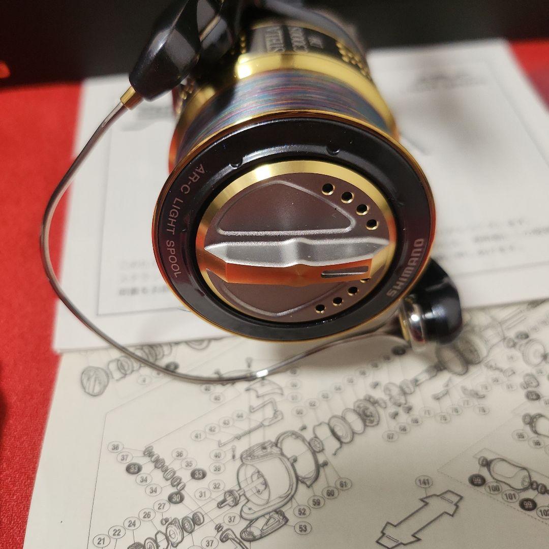 超美品10 STELLA C3000SDH スピニングリール