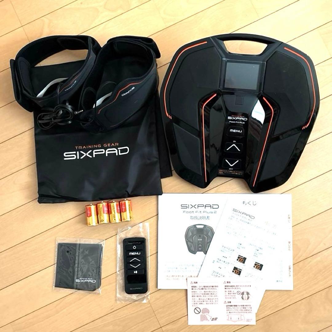 ウエイトトレーニング SIXPAD SIXPAD FOOT FIT PLUS 2 BLACK