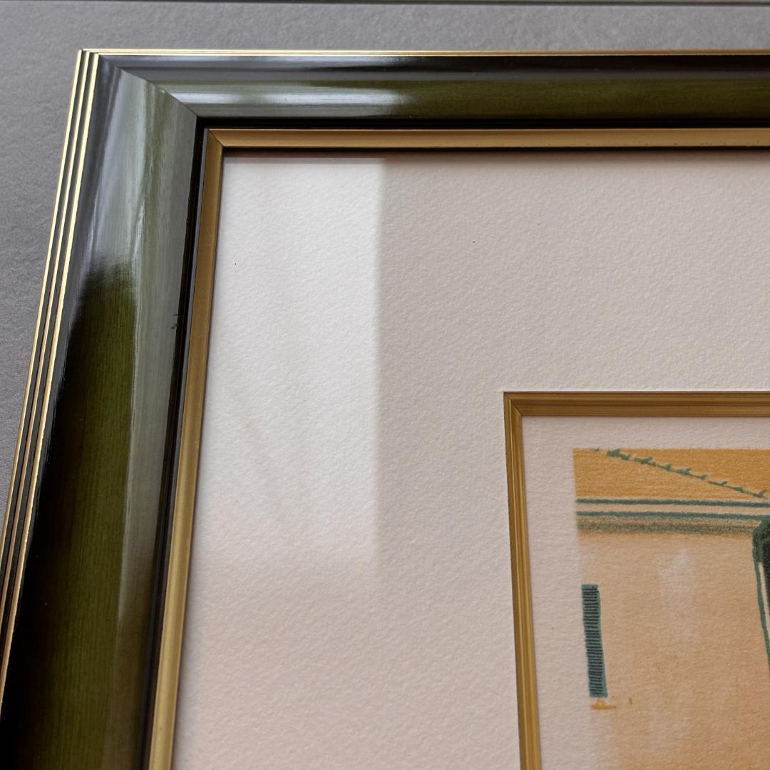 ヴァレンティーノ アリアンテ 直筆サイン・リトグラフ／額装