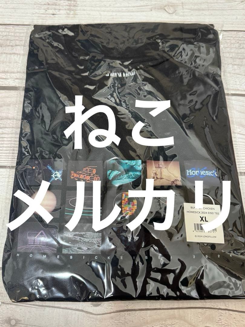 BUMP OF CHICKEN ホームシック衛星2024ファイナルTシャツ　XL