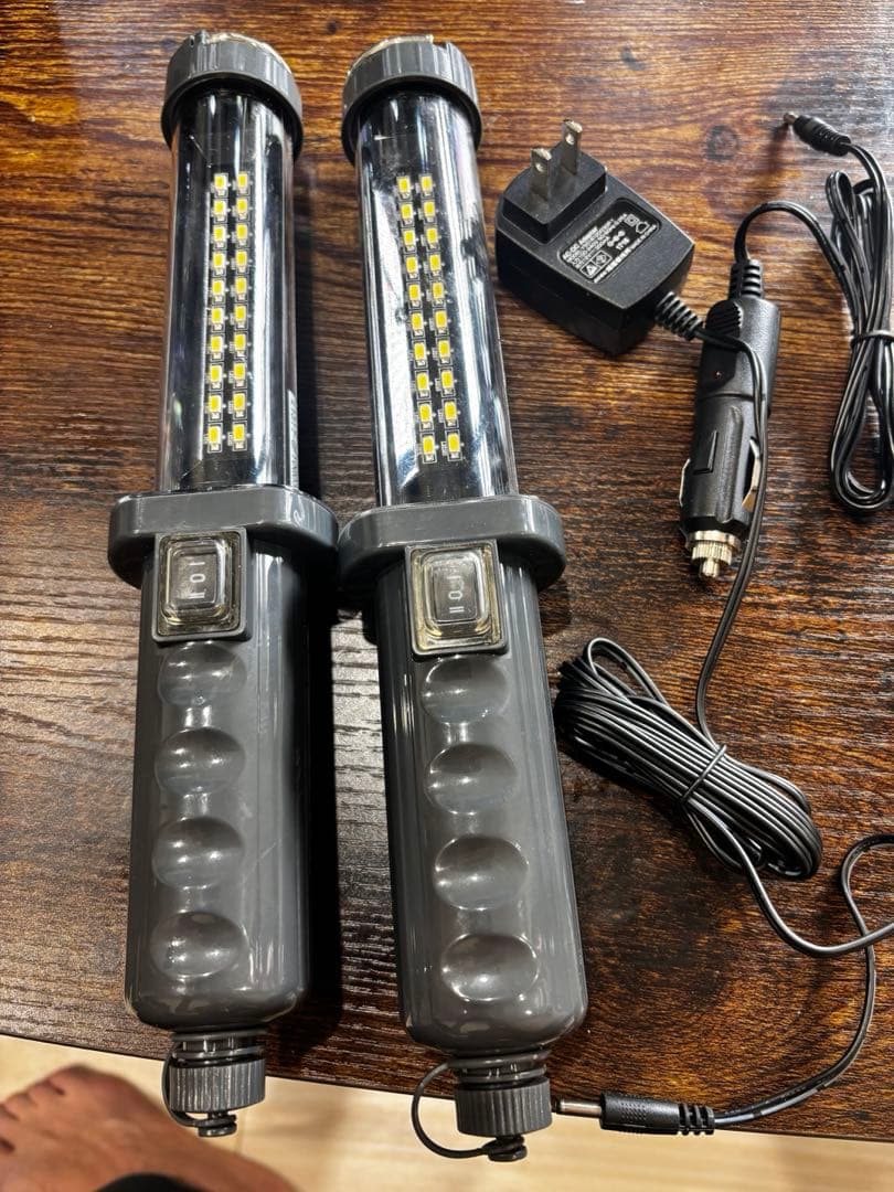 【2個セット】ハタヤ 充電式ＬＥＤジョーハンドランプ　LW-10