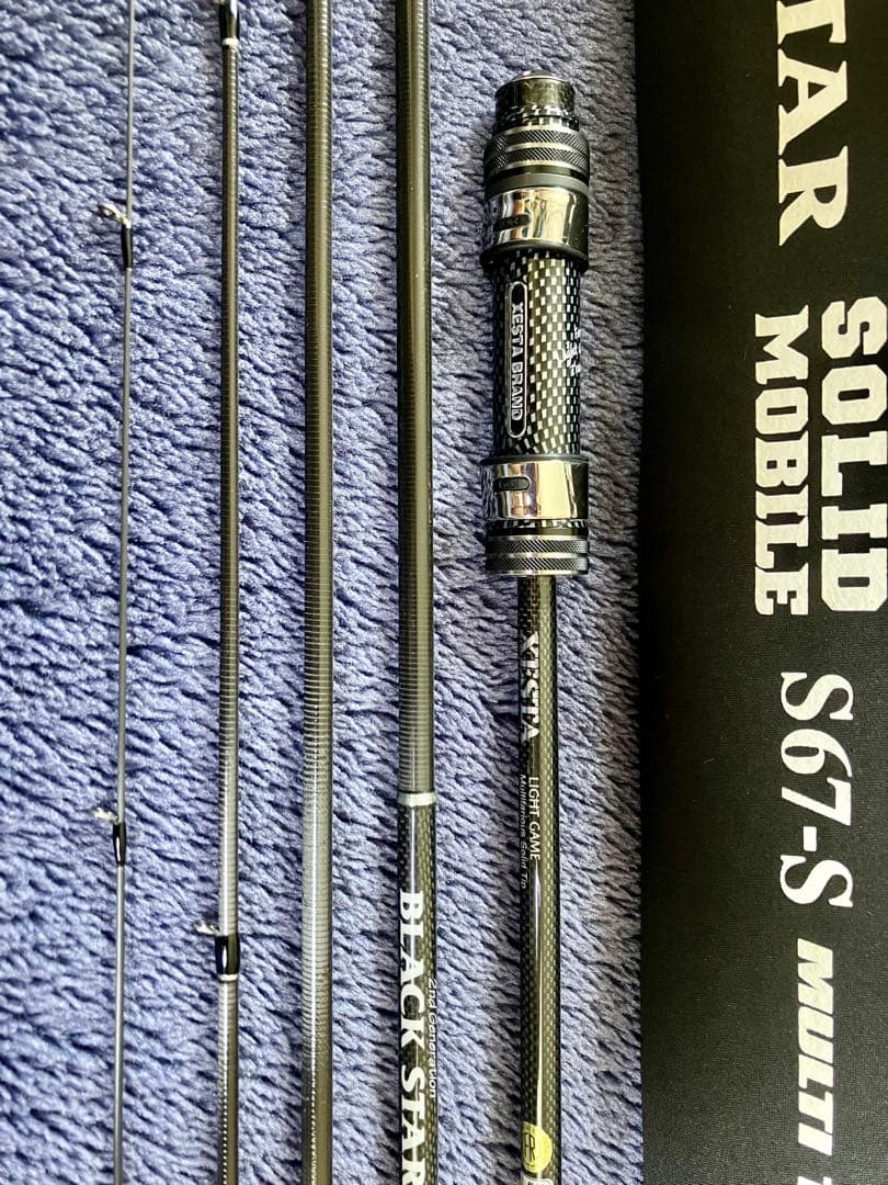 【美品！】ゼスタ ブラックスター ソリッド モバイル S67-S