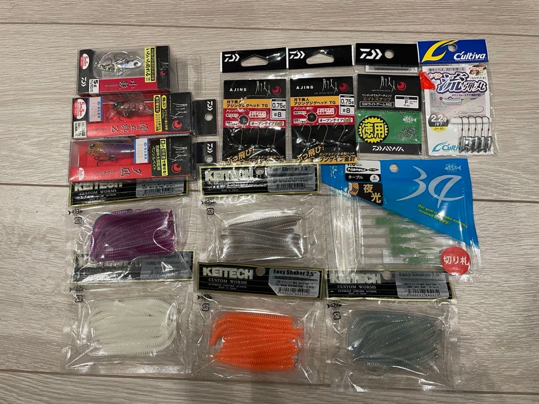 アジング　メバリング　セット　ワーム　ルアー