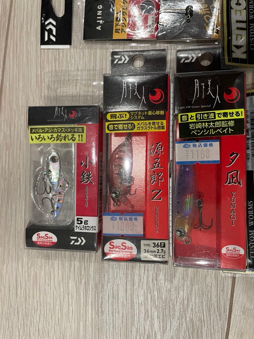 アジング　メバリング　セット　ワーム　ルアー