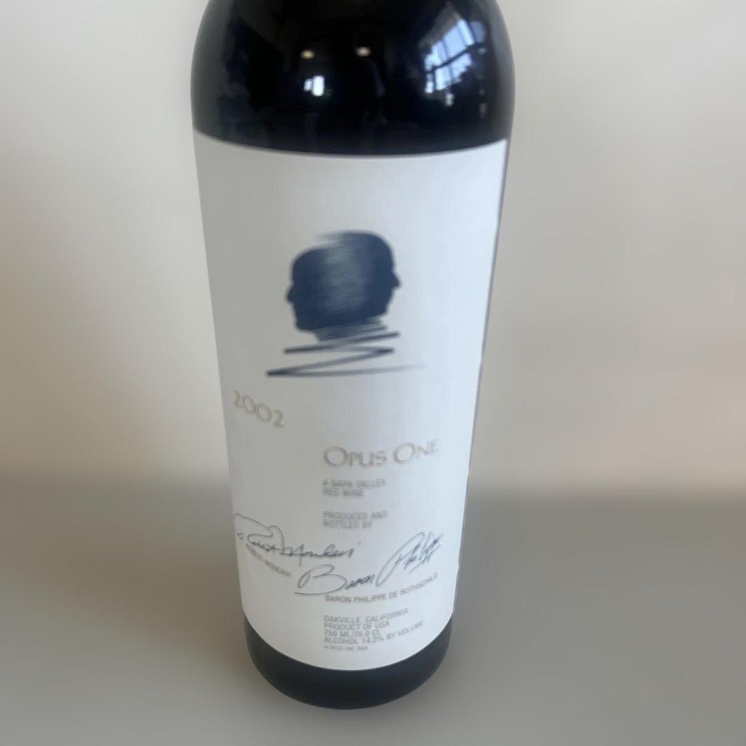 オーパスワン　2002年　Opus One