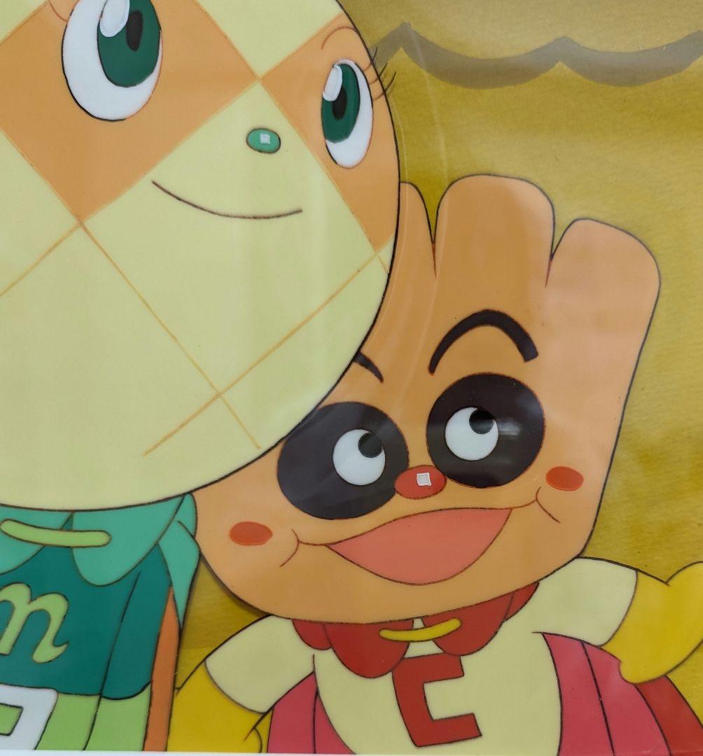 アンパンマン　セル画　メロンパンナちゃん　クリームパンダ