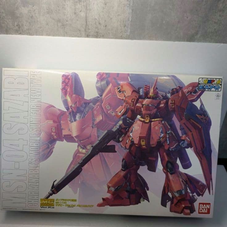 【新品未開封】ガンダム　MG　サザビー　Ver.Ka　メカニカルクリア　限定