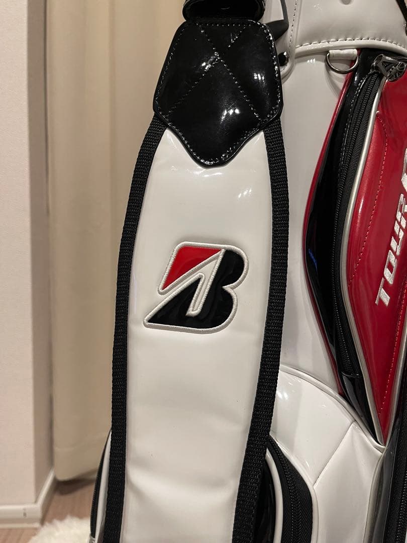 ブリヂストンゴルフ　プロレプリカ　総エナメルモデル　キャディバッグ 9.5インチ