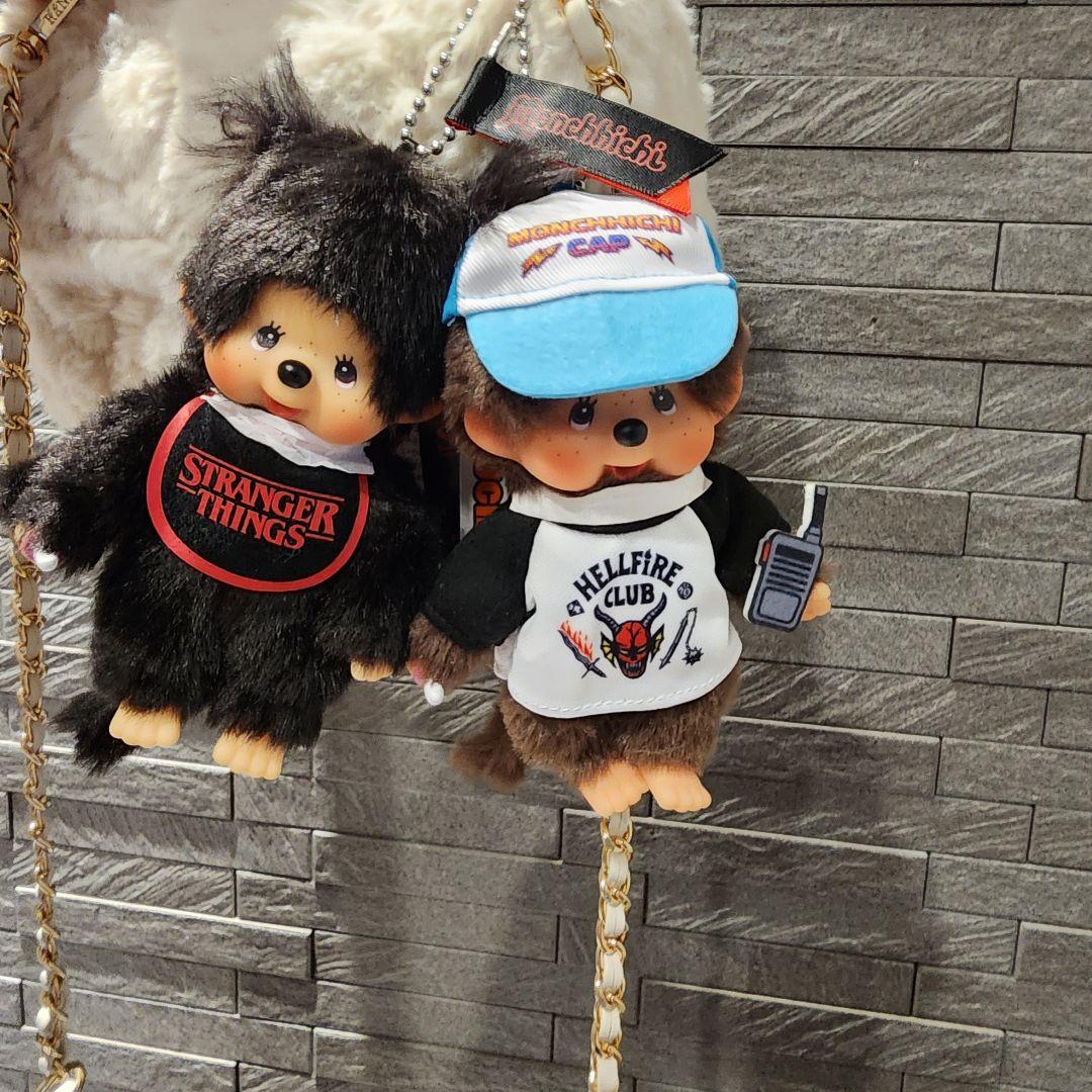 モンチッチ ストレンジャー・シングス コラボ　キーチェーンダスティンツインテール