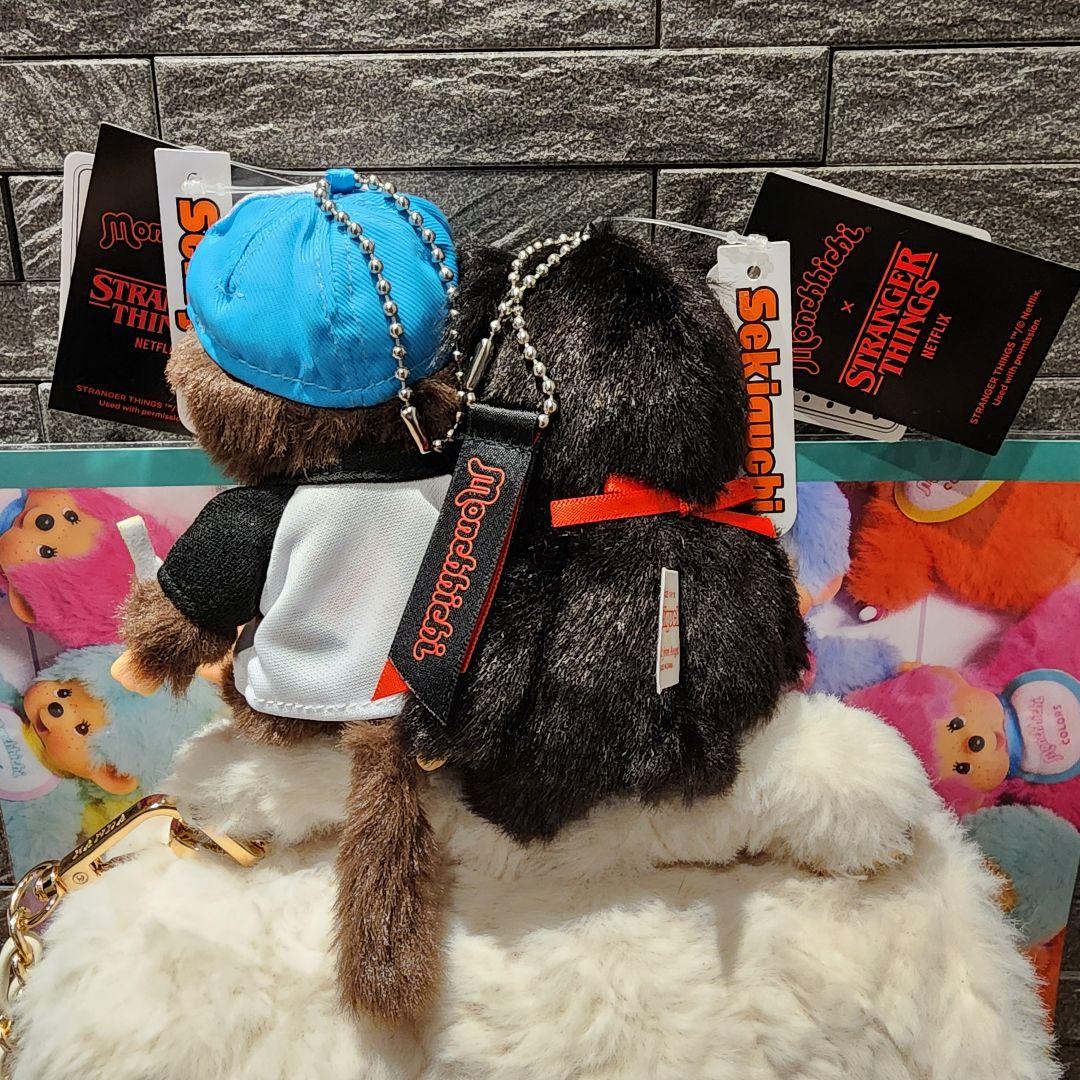 モンチッチ ストレンジャー・シングス コラボ　キーチェーンダスティンツインテール
