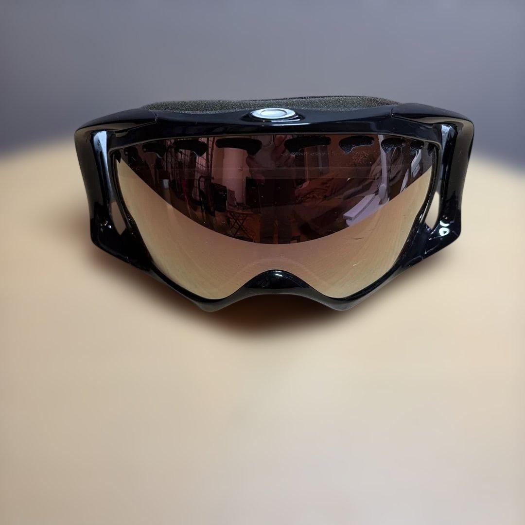 ブラック スモークミラーゴーグル