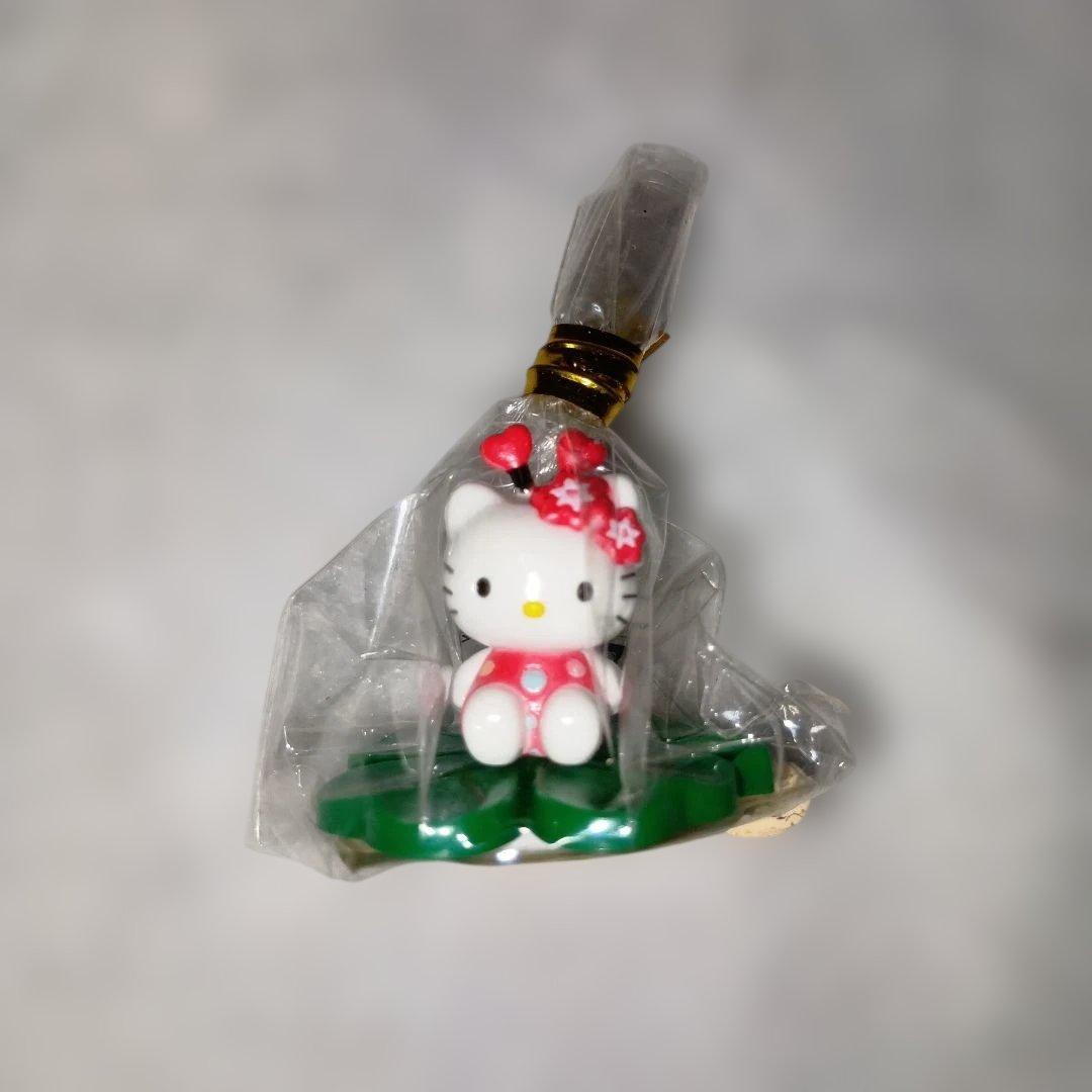 現存１個ハローキティ2009年辺りてんとう虫キティマスコットクローバーレトロ