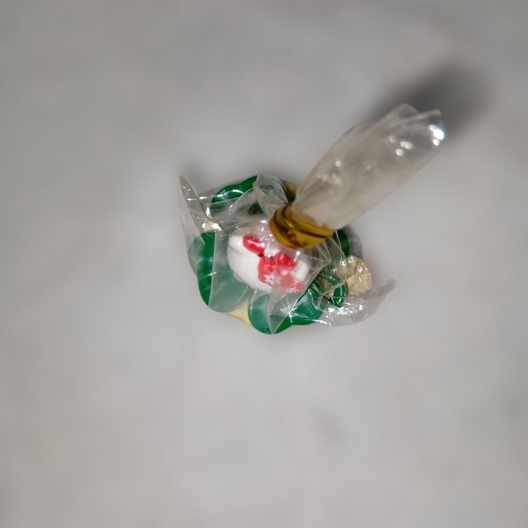 現存１個ハローキティ2009年辺りてんとう虫キティマスコットクローバーレトロ