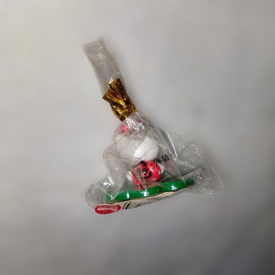 現存１個ハローキティ2009年辺りてんとう虫キティマスコットクローバーレトロ