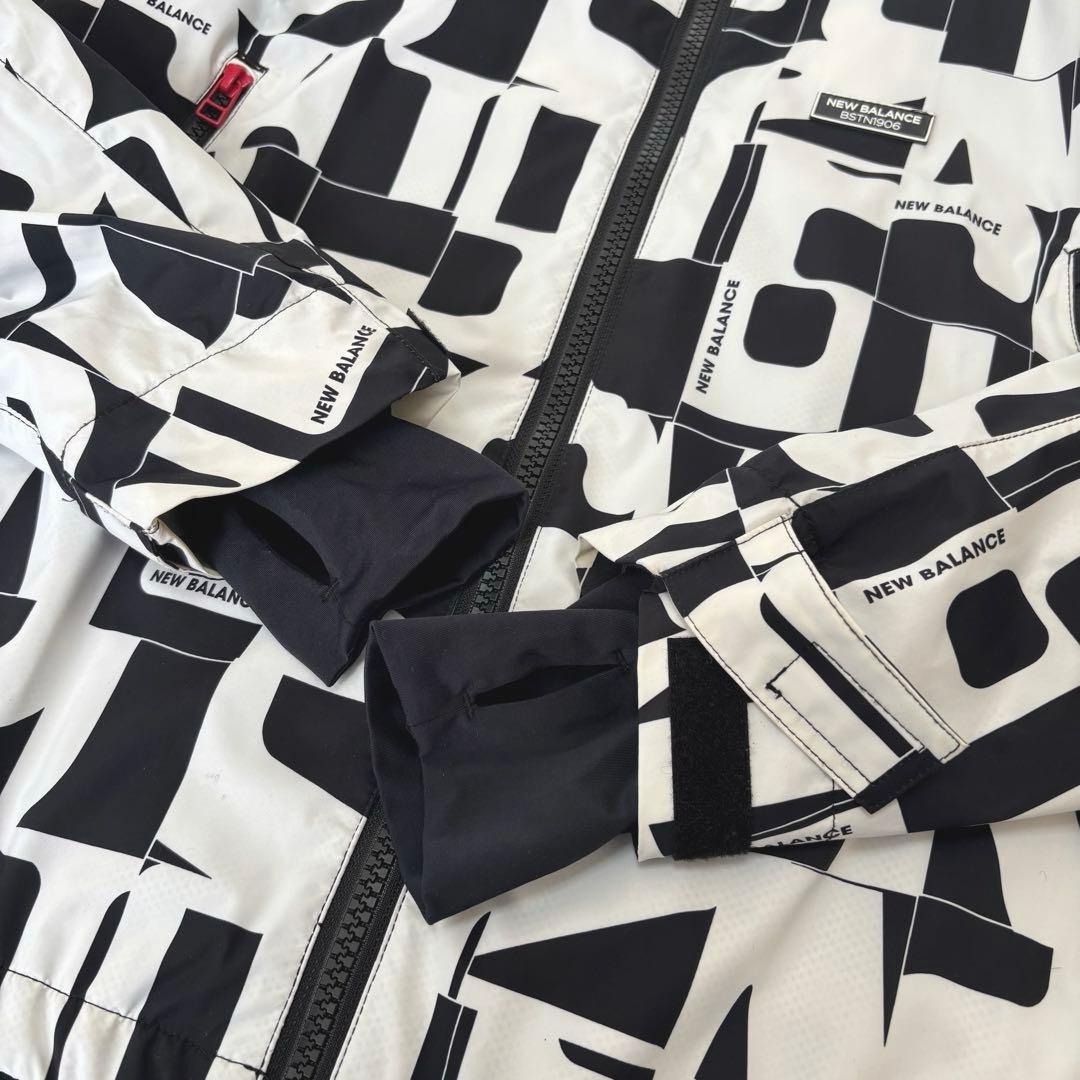 New Balance Golf 撥水防寒 フーディジャケット 総柄
