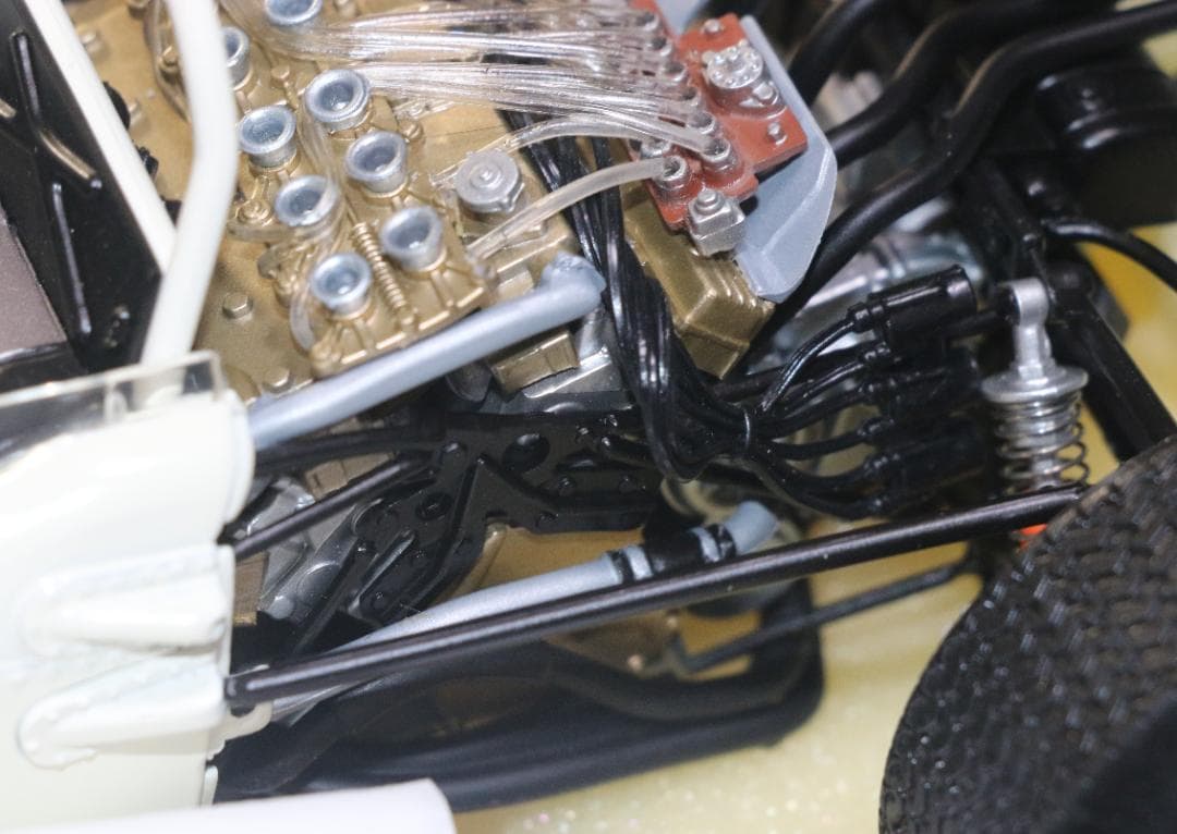 貴重タミヤ製ビックスケール１／12ホンダF1　1965年メキシコＧＰダイキャスト