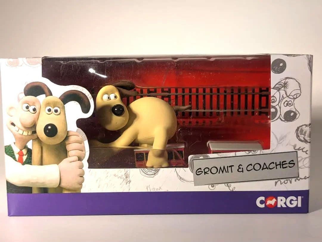 【新品未開封】ウォレスとグルミット 邦題「ペンギンに気をつけろ!」トレインセット