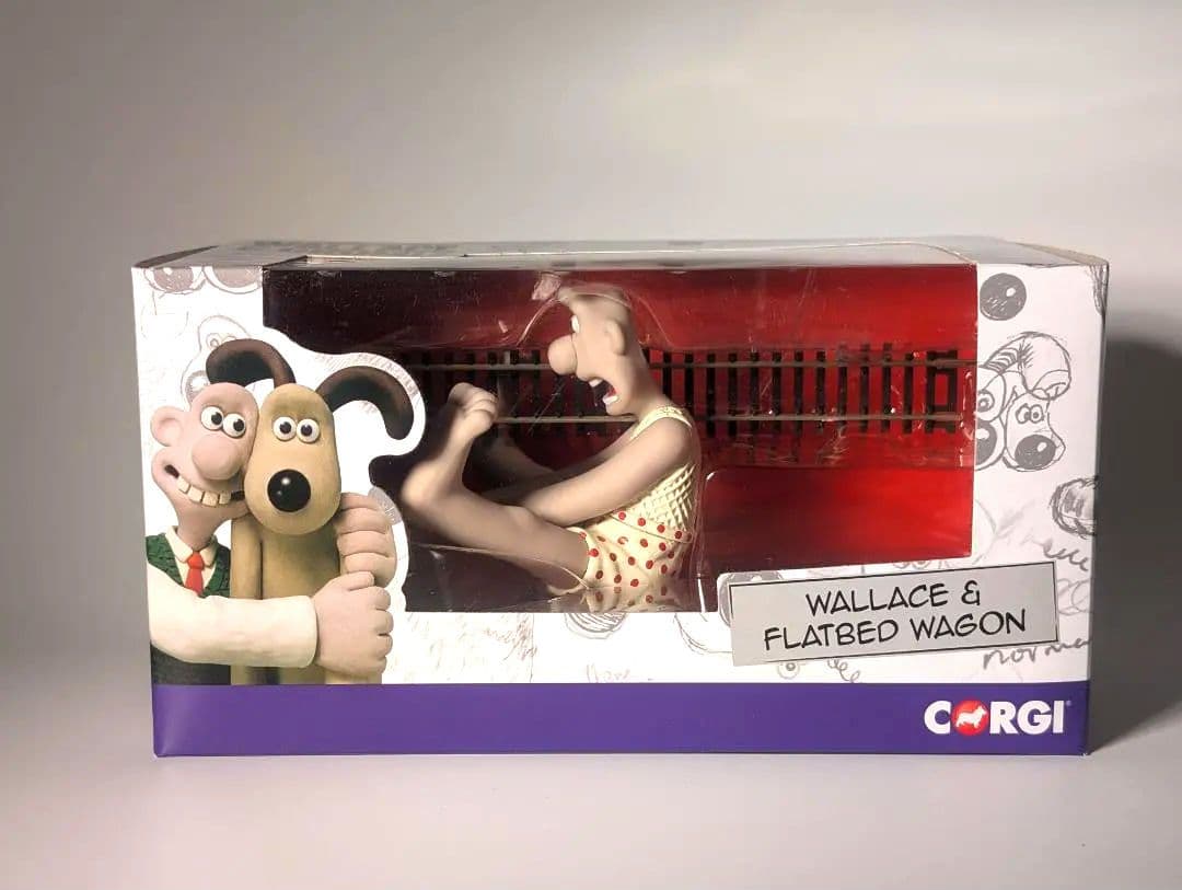 【新品未開封】ウォレスとグルミット 邦題「ペンギンに気をつけろ!」トレインセット