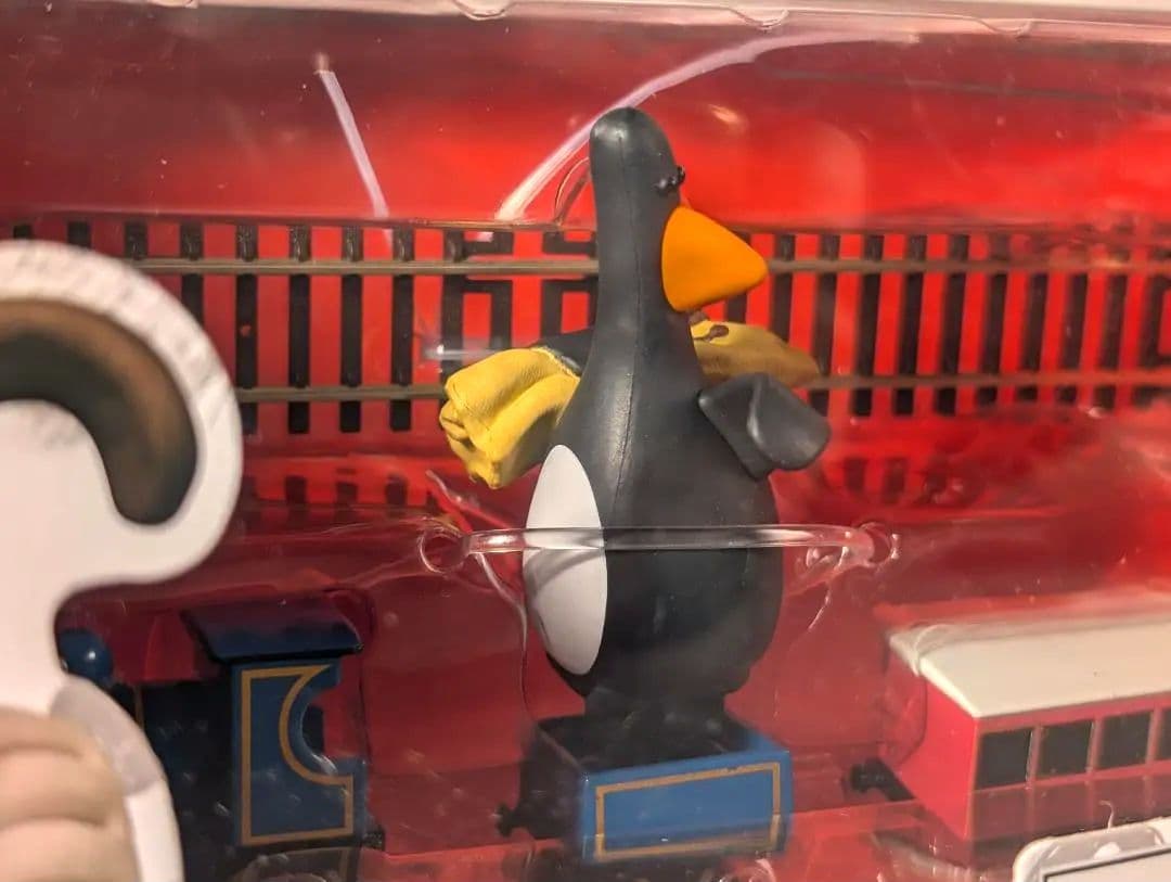 【新品未開封】ウォレスとグルミット 邦題「ペンギンに気をつけろ!」トレインセット