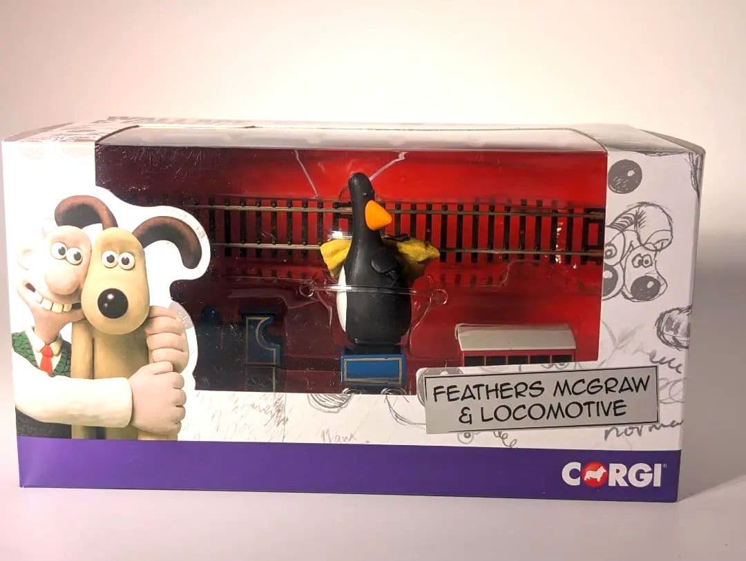 【新品未開封】ウォレスとグルミット 邦題「ペンギンに気をつけろ!」トレインセット