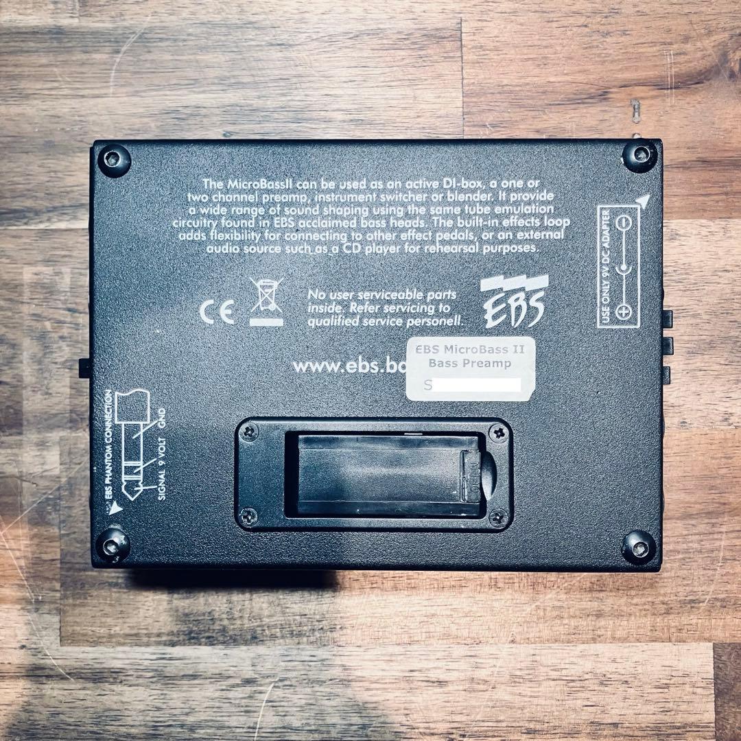 EBS MicroBass Ⅱ ベースエフェクター