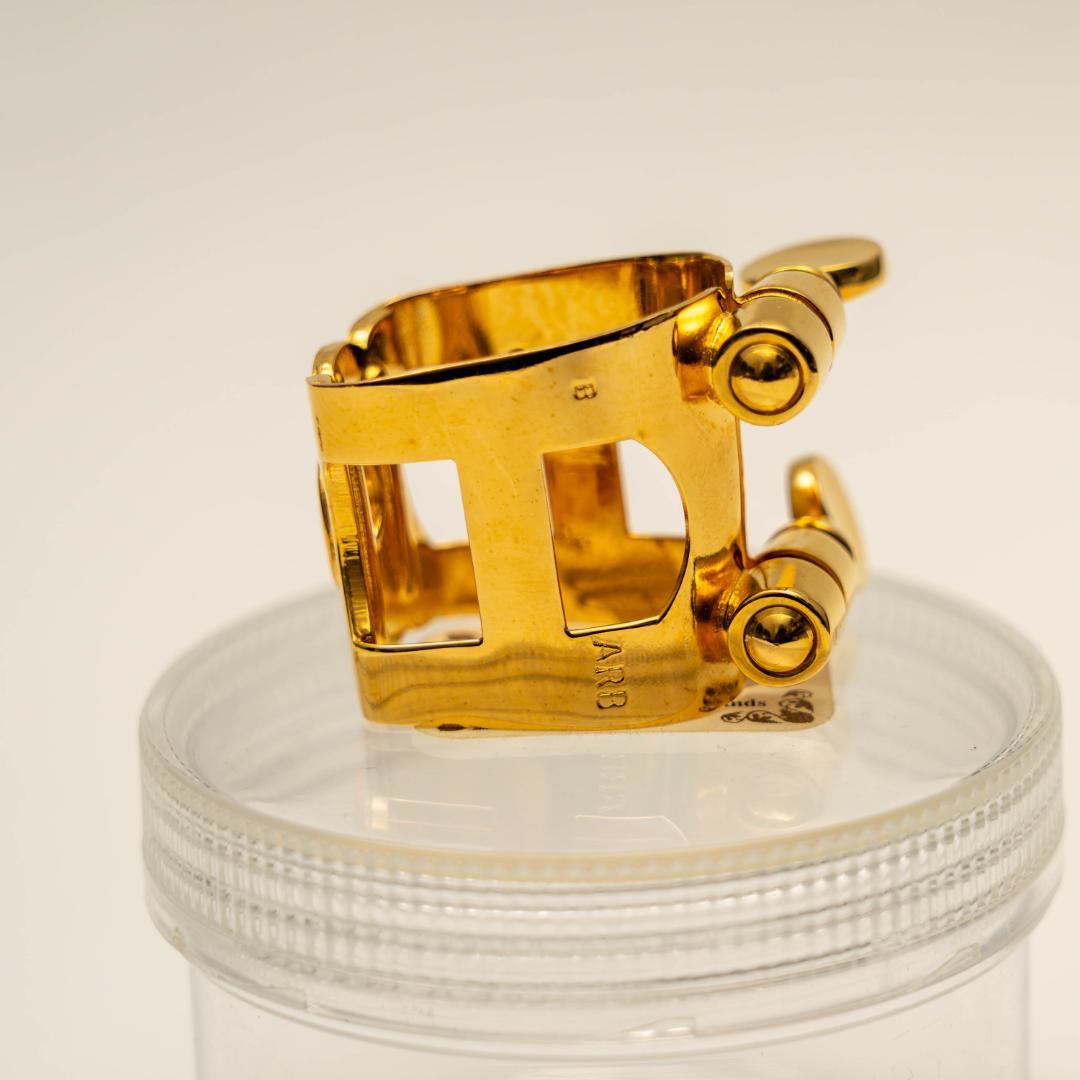 ウッドストーン(Woodstone) 金メッキ アルトサックスリガチャー ARB