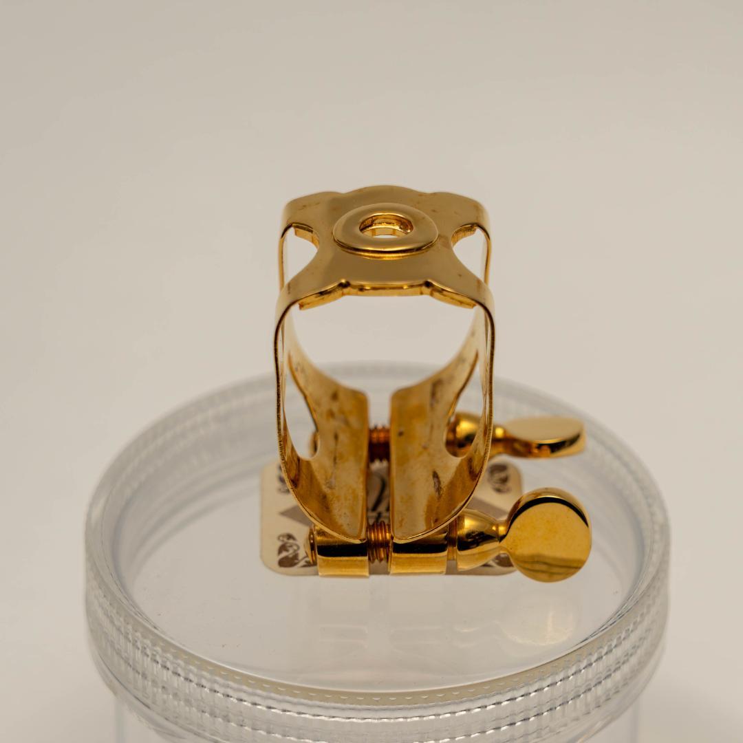 ウッドストーン(Woodstone) 金メッキ アルトサックスリガチャー ARB