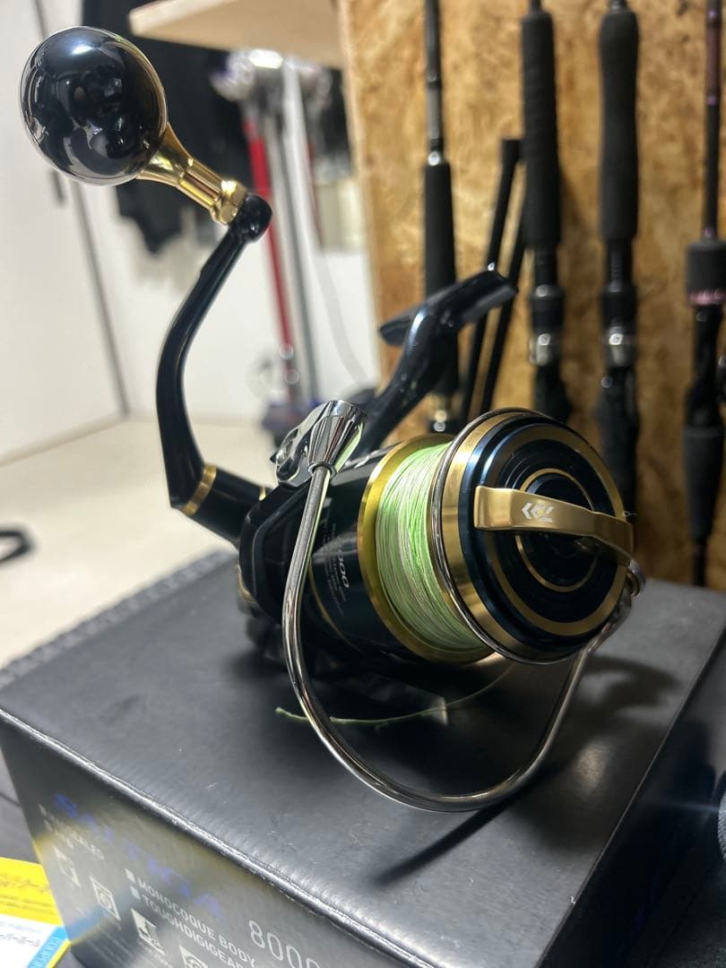 超お得❣️20SALTIGA 8000-Hスピニングリール❗️値下げします❗️