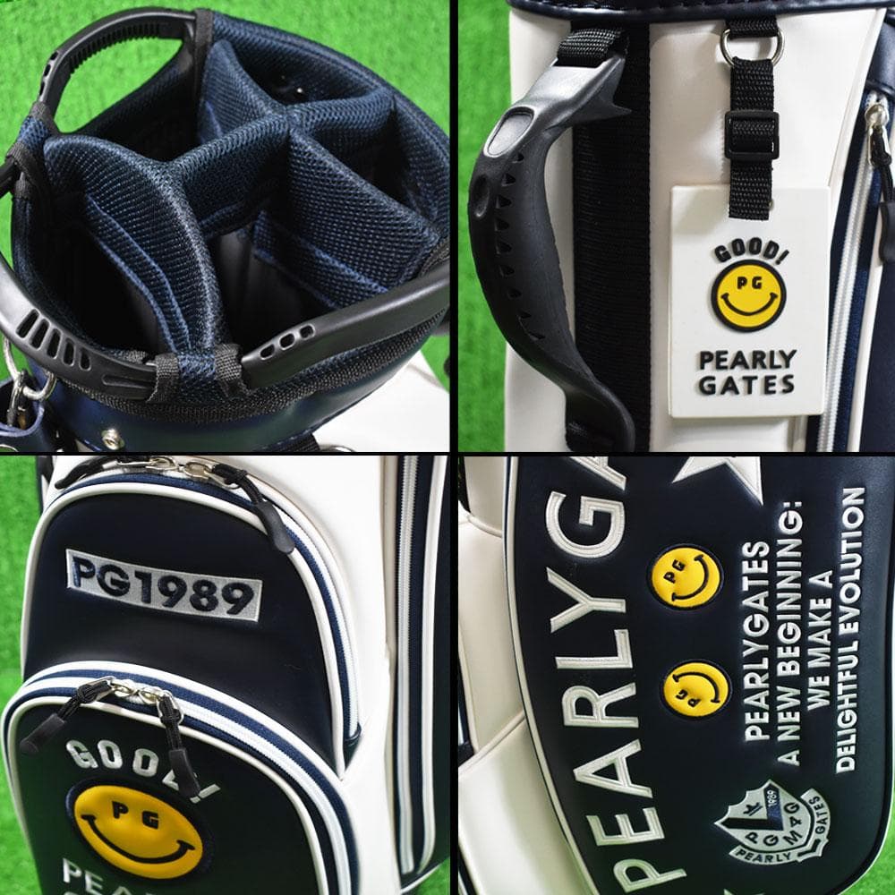 PEARLY GATES パーリーゲイツ キャディバッグ【ネイビー】展示品