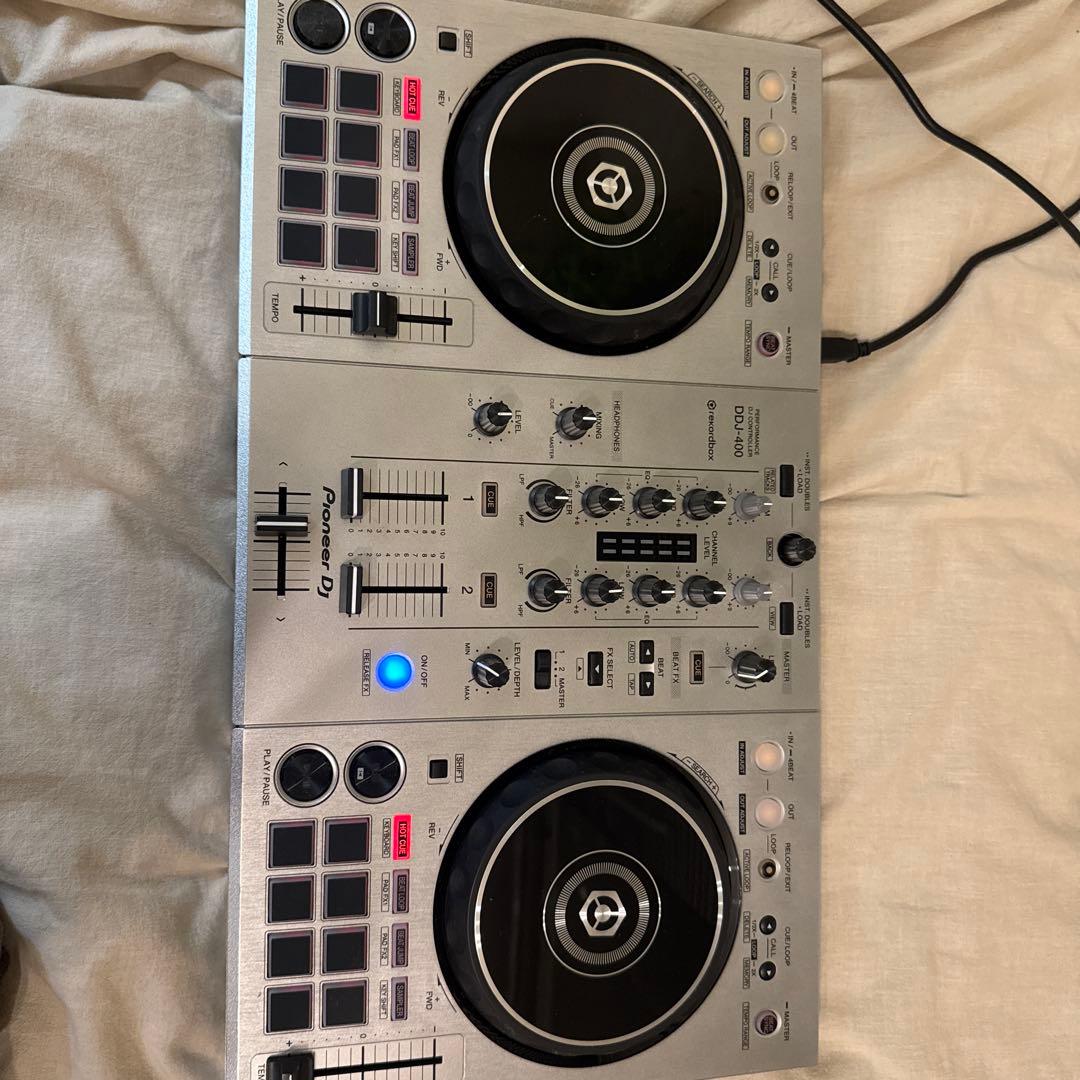 Pioneer DDJ4 djコントローラー　silver