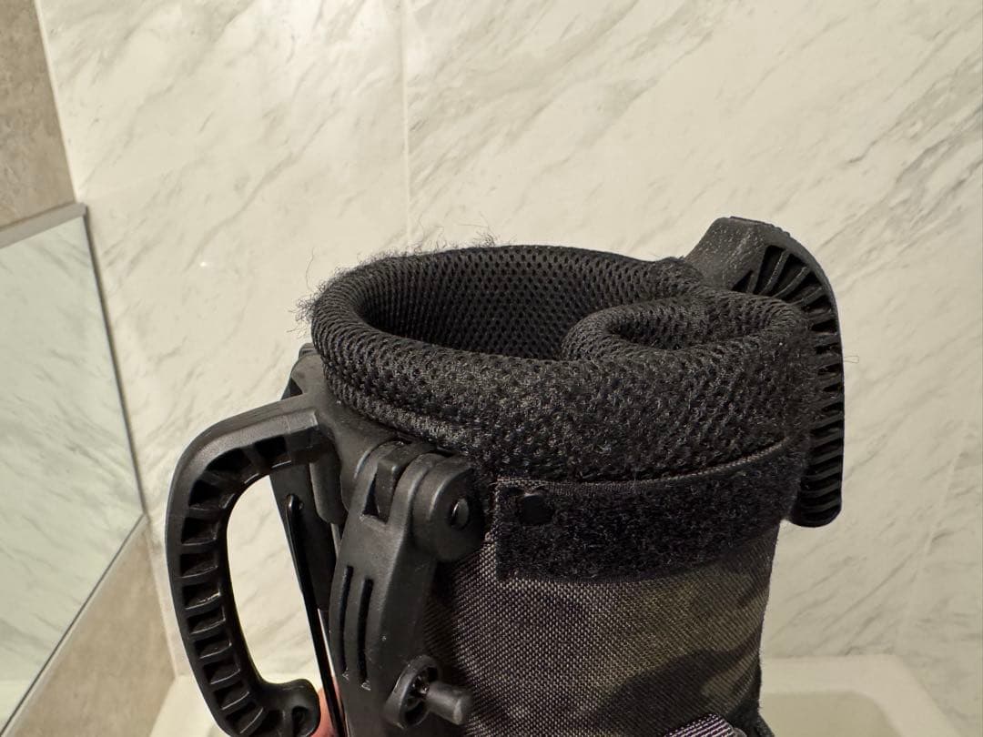 BRIEFING ゴルフバッグ セルフスタンド　カモフラージュ　ブラック