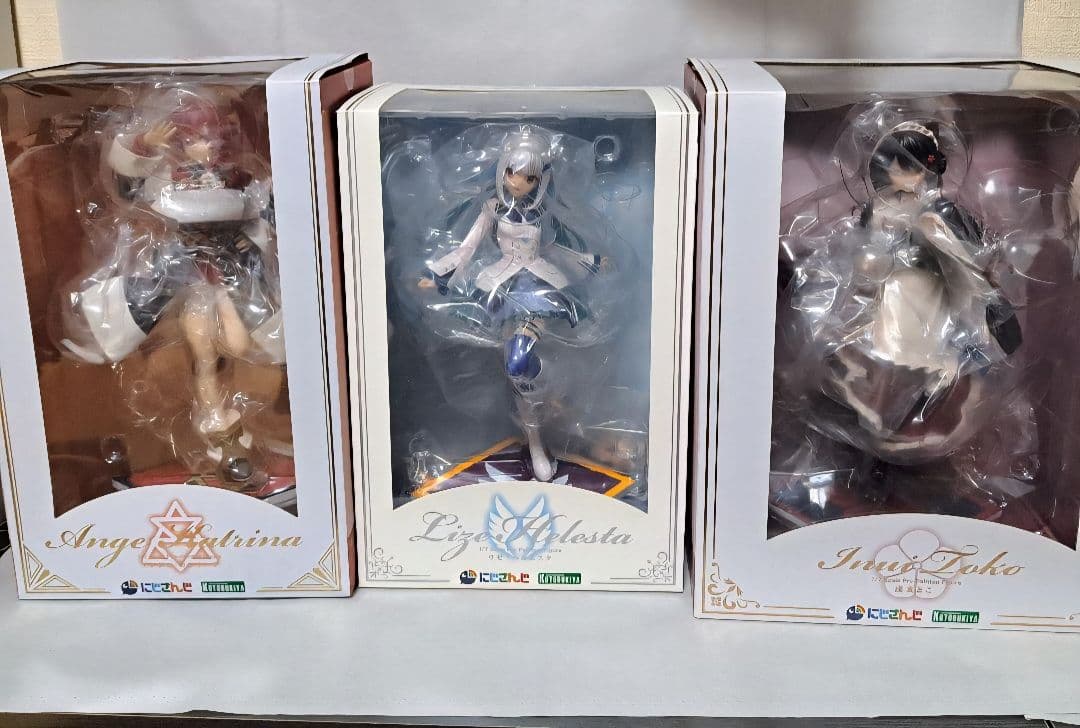 コトブキヤ　さんばかフィギュア三体セット　にじさんじ
