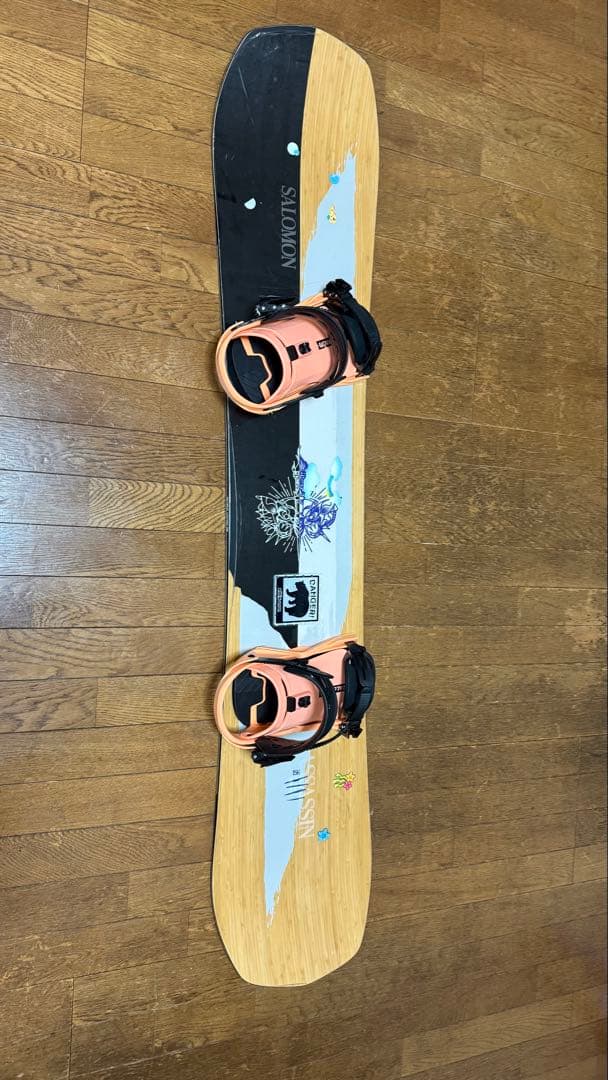 Salomonスノーボード 156cm ＋ Salomonビンディング