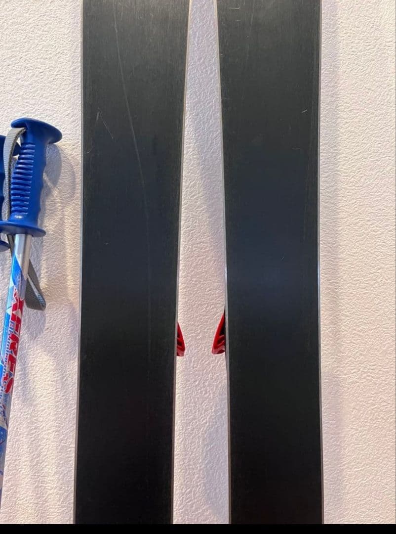 ATOMIC アルペンスキー バインディング・ポール付き　110cm