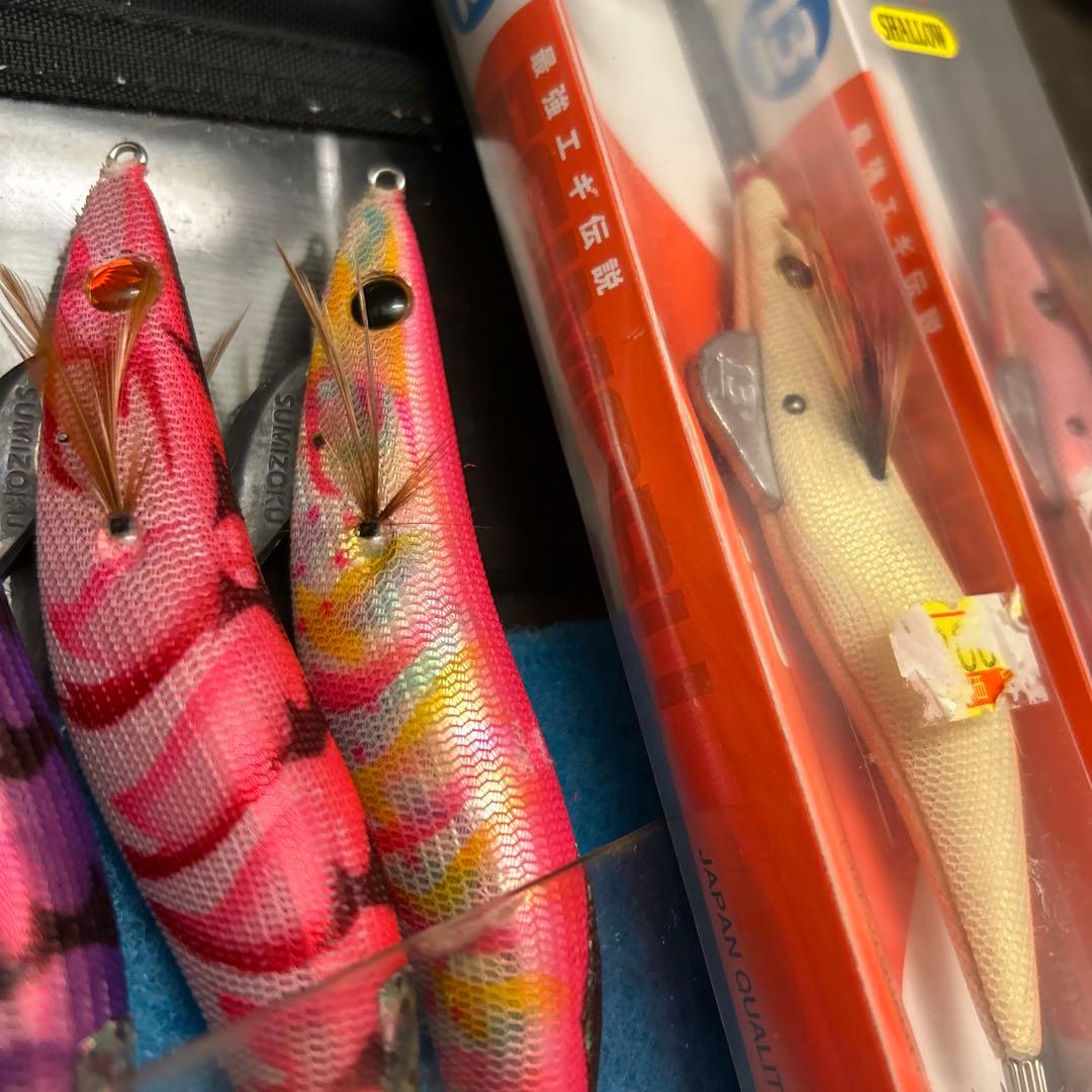 廃盤　エギ王　墨族　エギマル　アオリーQ 3.5号　24個セット