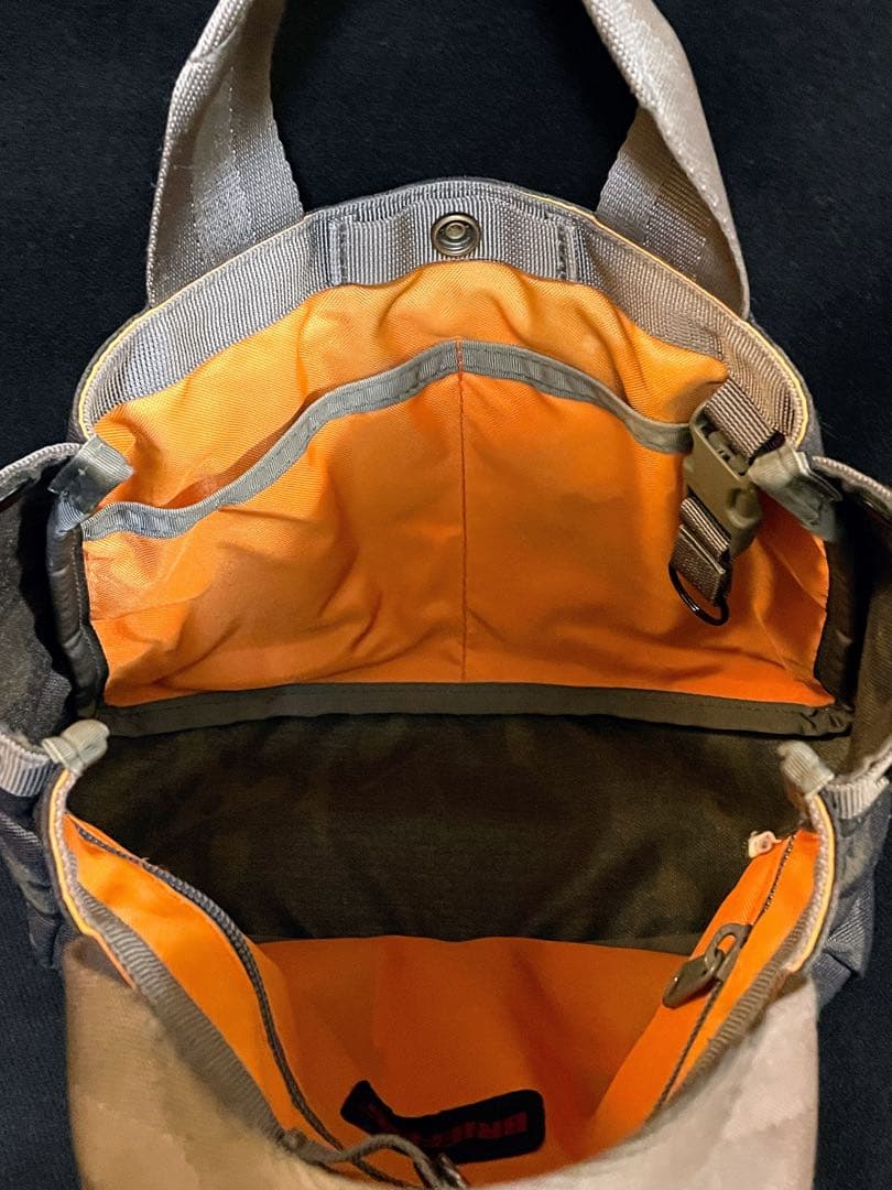 【美品】ブリーフィング★カートバッグ★マルチカモブラック★ゴルフバッグ★