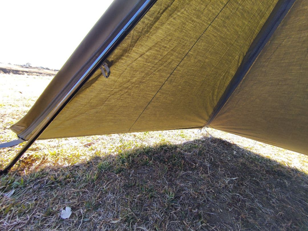 バンドック ソロベース フタマタ付 新同品 BUNDOK TC 軍幕 無骨