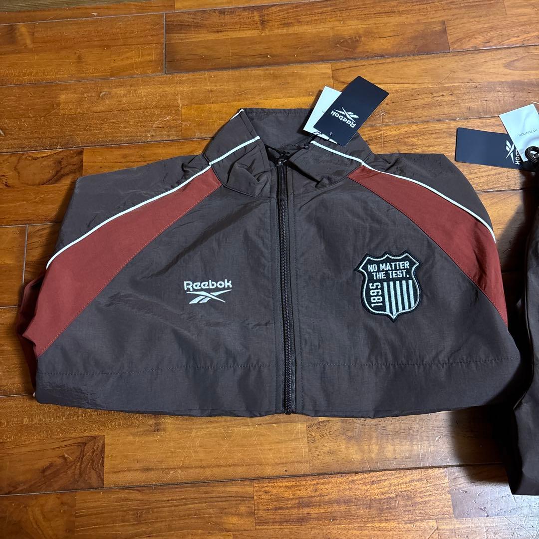 Reebok ジャージ上下セット ブラウン/レッド
