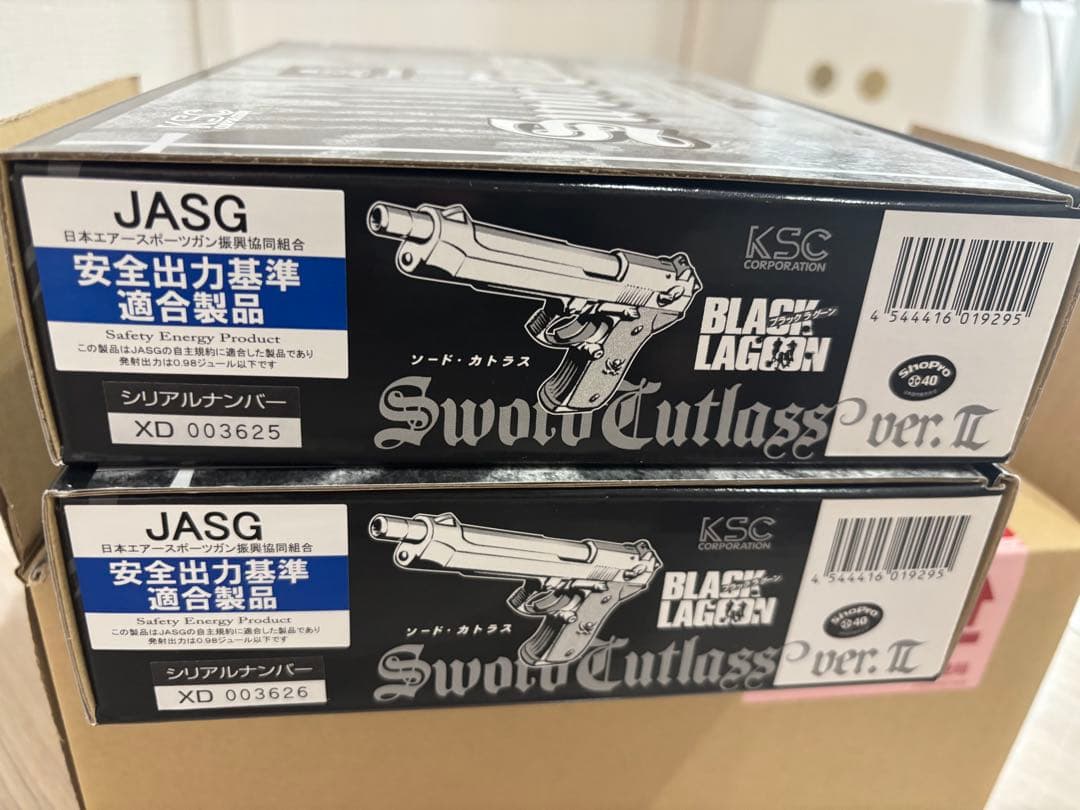 BLACK LAGOON KSC ソード・カトラス ver.Ⅱ 2丁