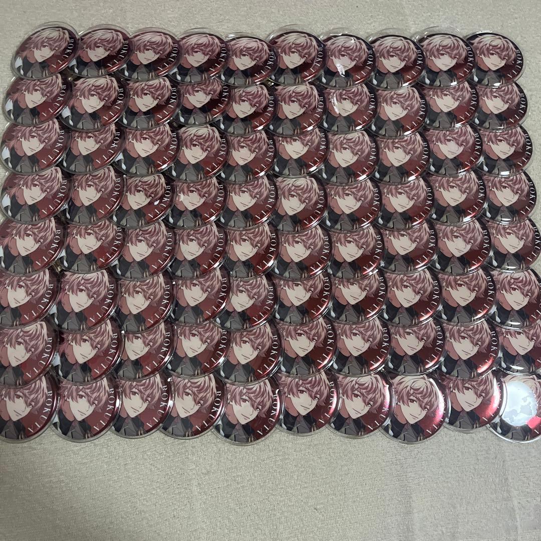 パラライ ロクタ 4周年 缶バッジ 80点