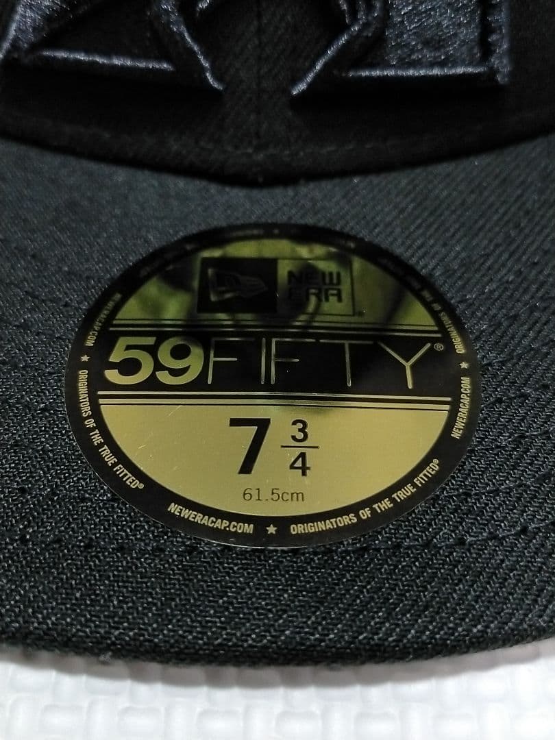 『7 3/4・黒色』ニューエラ 希少 激レアキャップ ダイヤモンドバックス