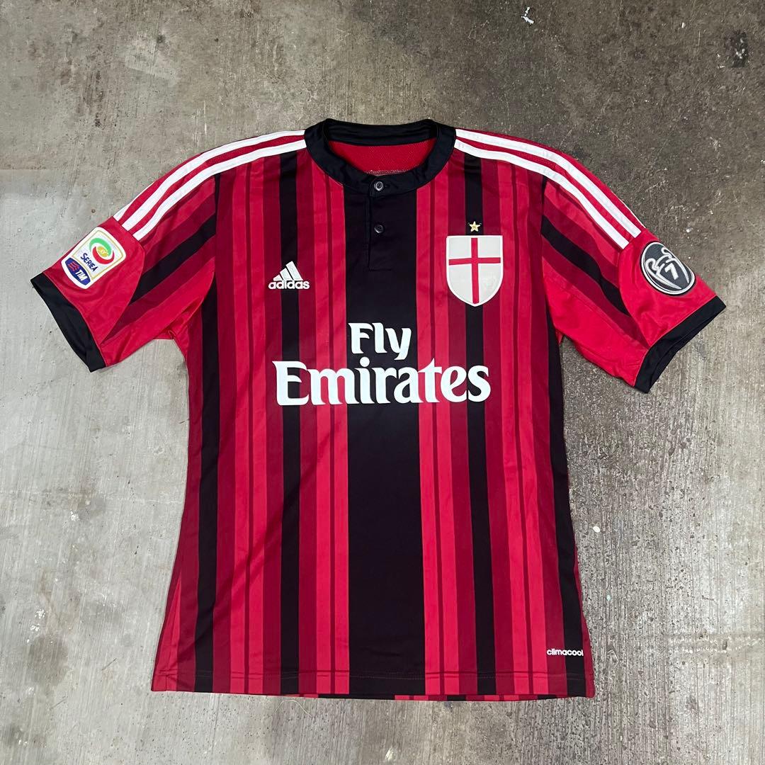 adidas ac milan 本田圭佑　ユニフォーム　ゲームシャツ　ミラン