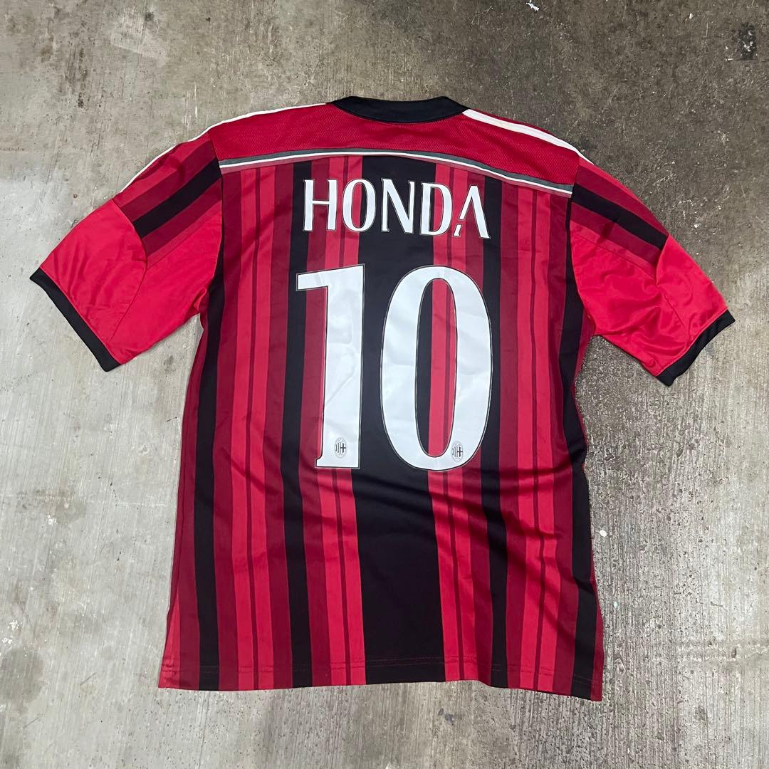 adidas ac milan 本田圭佑　ユニフォーム　ゲームシャツ　ミラン