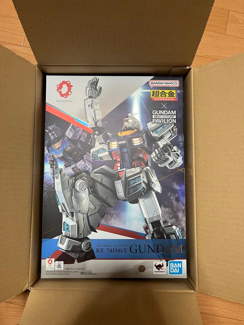 【新品未開封　即発送可】　ＥＸＰＯ２０２５　超合金　RX−７８F００／Eガンダム
